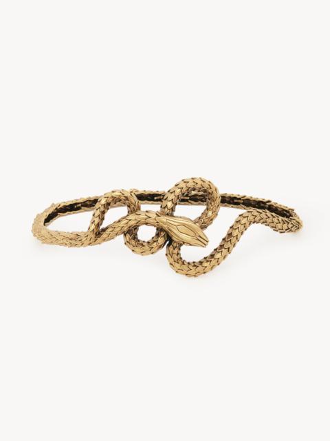 THE CHLOÉ SNAKE BELT