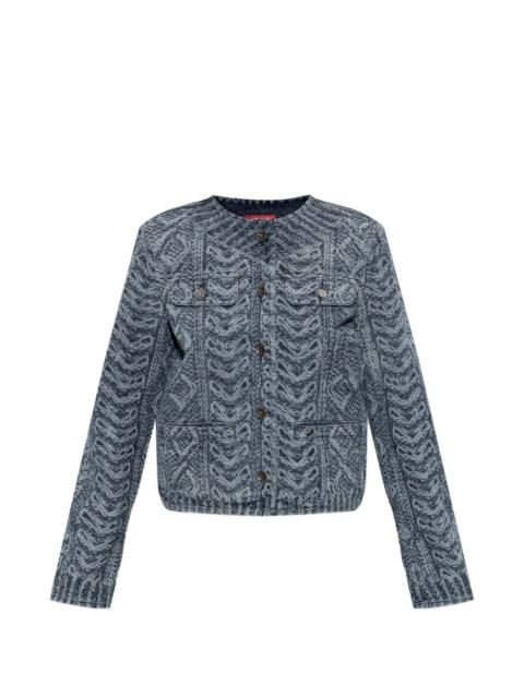 Diesel Diesel Women Denim Cotton Jacket