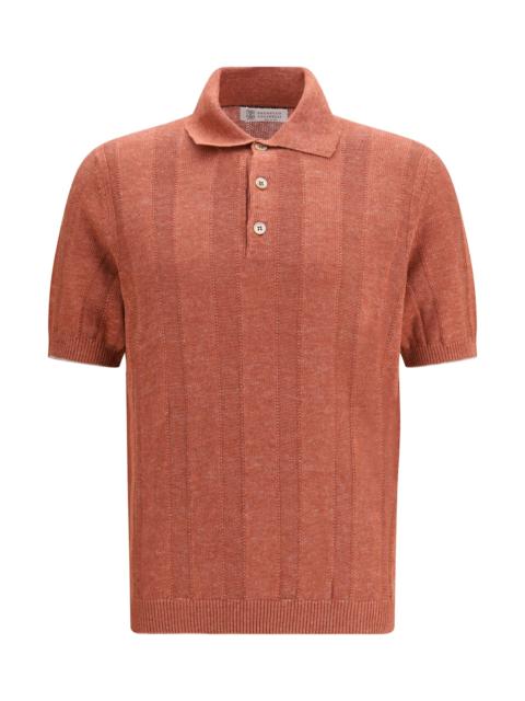 Brunello Cucinelli Cotton Polo Sweater