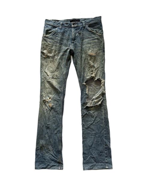 Other Designers JAPANESE BRAND ATTACHMENT DISTRESSED JEANS