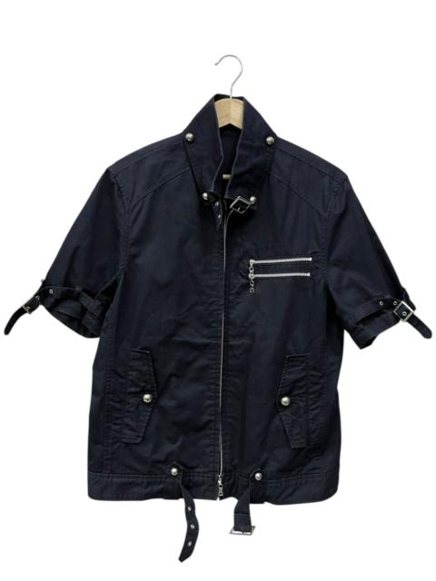 Other Designers semanticdesign - Semantic Design Punk Bondage Zipper Short Sleeve Shirt Japan