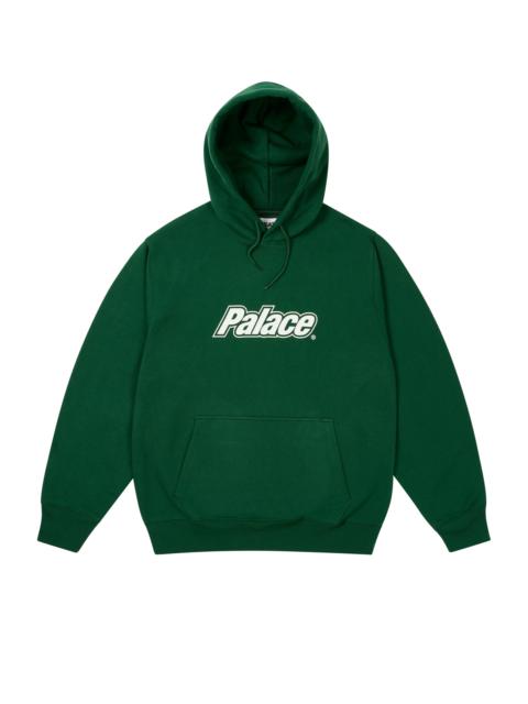 BORDER LOGO HOOD RACEY GREEN