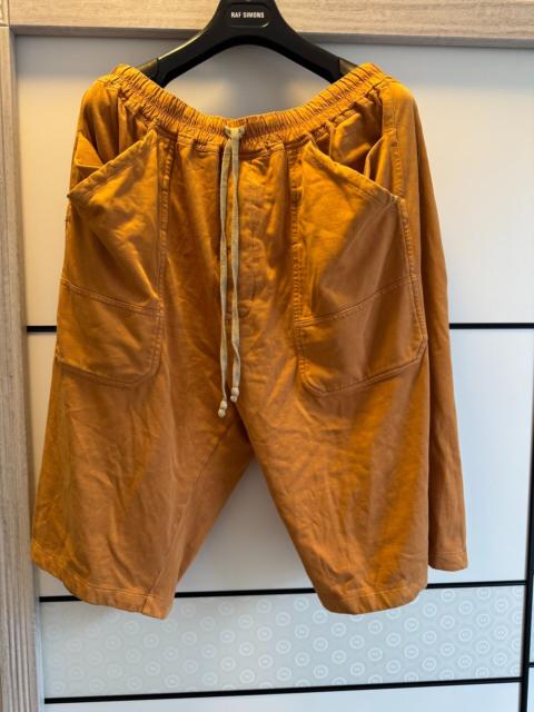 Rick Owens Rick Owens Orange Shorts
