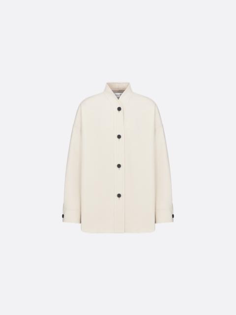 Dior Dior Overshirt Jacket In Virgin Wool