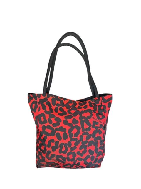 Bottega Veneta Bottega Veneta red leopard with signiture