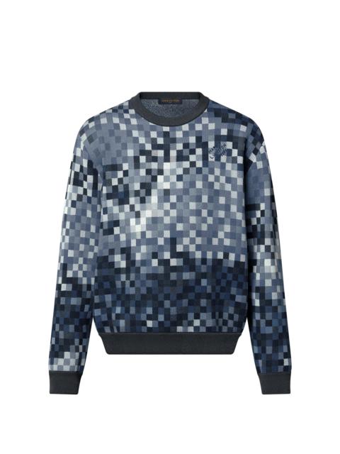 LV Lovers Damoflage Jacquard Pullover