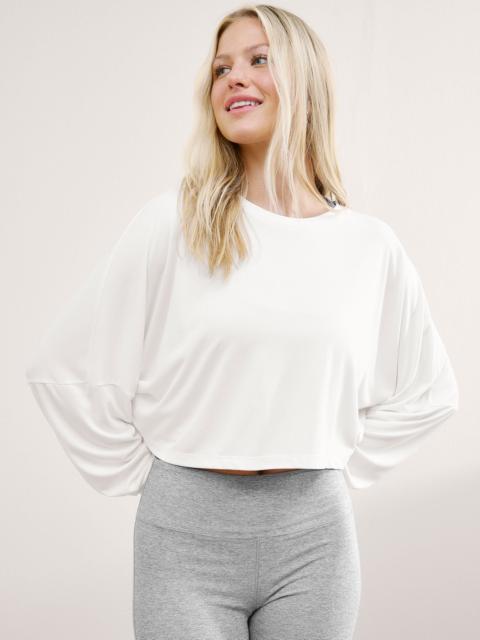 BEYOND YOGA Studio Luxe Cropped Long Sleeve Tee
