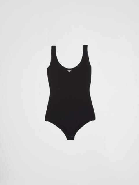 Prada Stretch jersey bodysuit