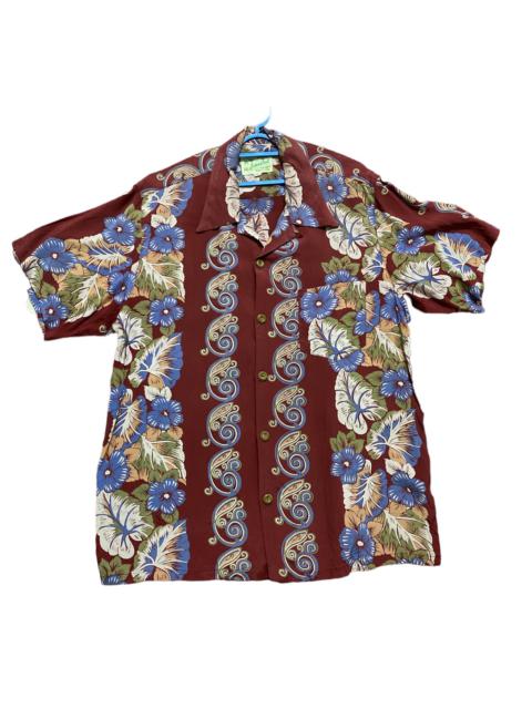 Other Designers John Bull - Vintage John Bull Hawaiian Shirt Coconut Button Floral Hawai