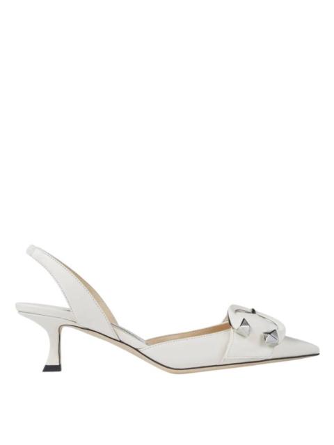 JIMMY CHOO Jimmy Choo Moni 50 Nappa Slingback Pumps