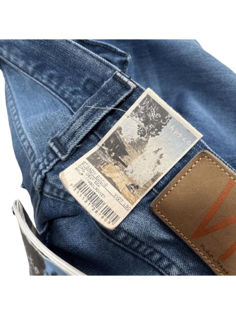 Nudie Jeans Nudie Jeans Steady Eddie Org Deep Sea Straight Jeans 27 BNWT