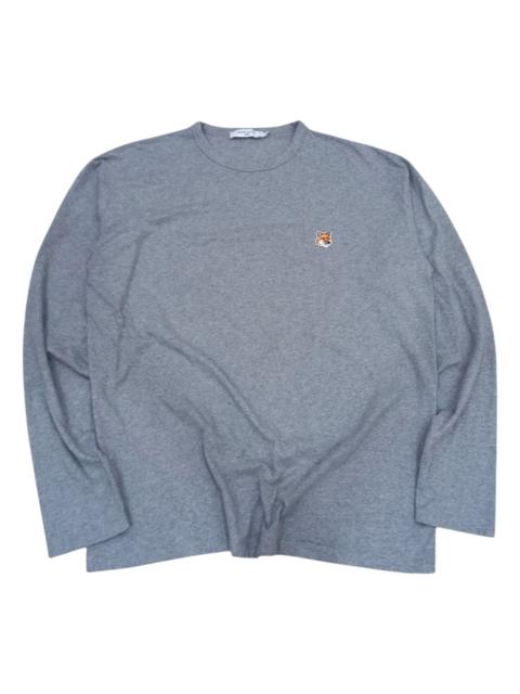 Maison Kitsuné Maison Kitsune Made in Portugal Fox Head LS Top