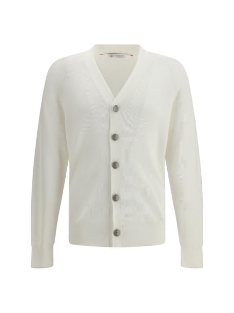 Brunello Cucinelli Brunello Cucinelli Men Ribbed Cardigan