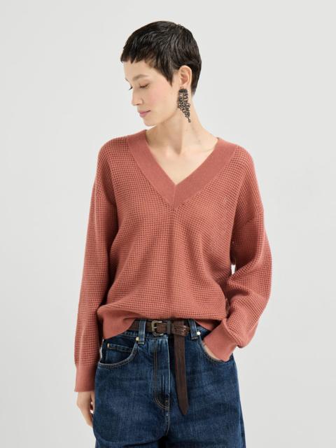 Brunello Cucinelli Cashmere net sweater