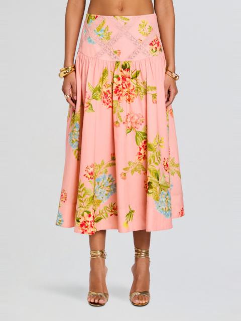 RETROFÊTE DHUN MIDI SKIRT