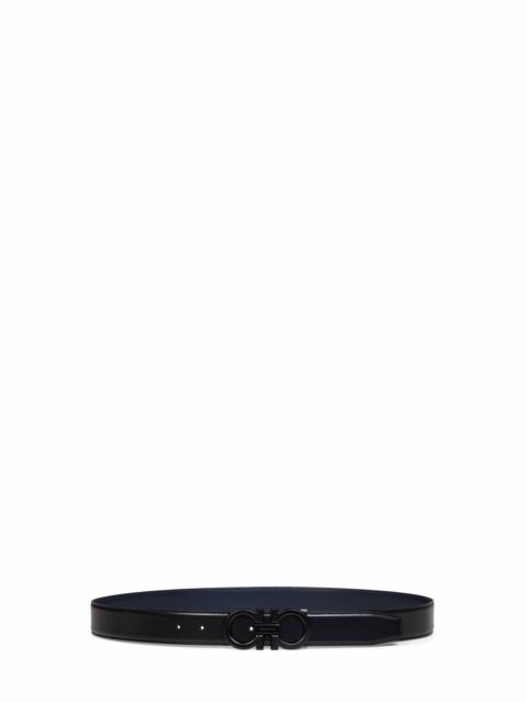 FERRAGAMO Ferragamo Men Two-Tone Gancini Reversible Belt