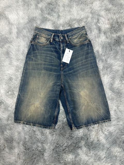Acne Studios Acne Studios Water-Washed Denim Shorts