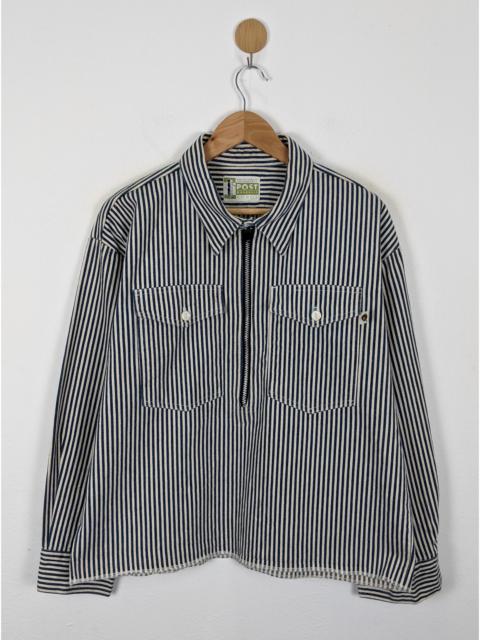 A BATHING APE® Post O’All X A Bathing Ape Half Zipper Workwear