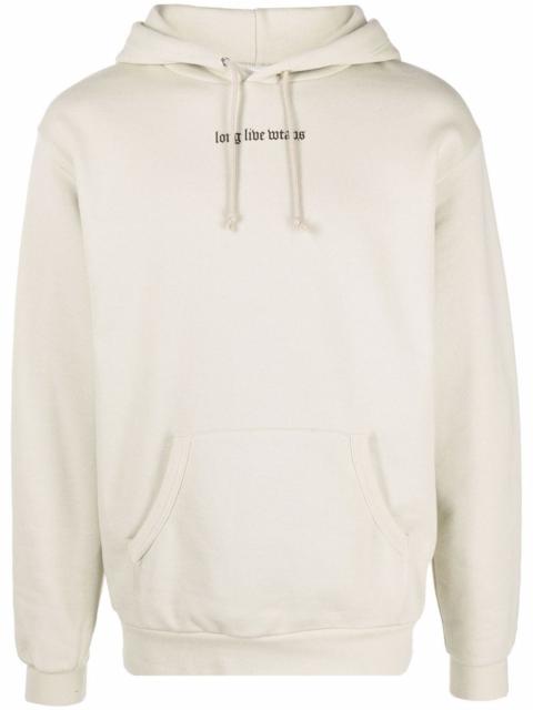 WTAPS slogan-print hoodie