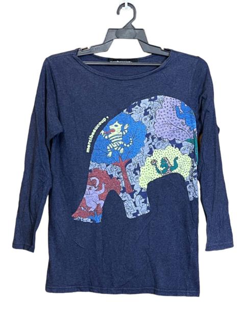 Other Designers GRAIL🔥ISSEY MIYAKE MERCIBEAUCOUP LONG SLEEVE 3 BLEND T SHIRT