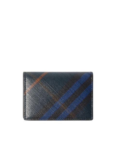checked cardholder