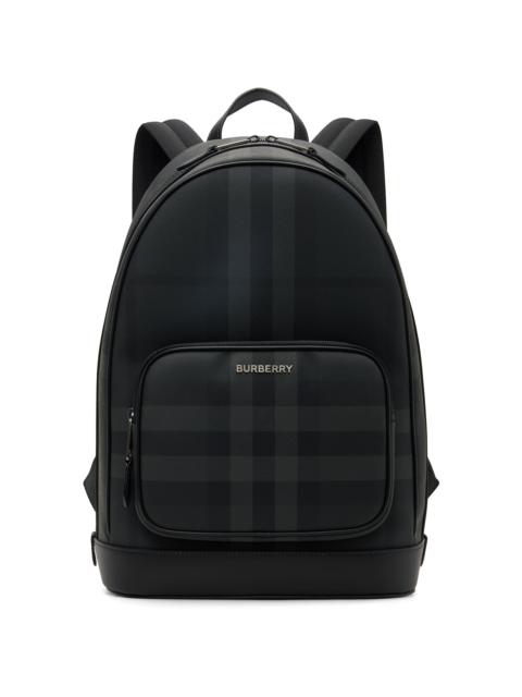 Burberry Black & Gray Rocco Backpack