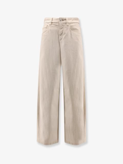 Brunello Cucinelli Brunello Cucinelli The Loose Barrel Jean Denim Trousers