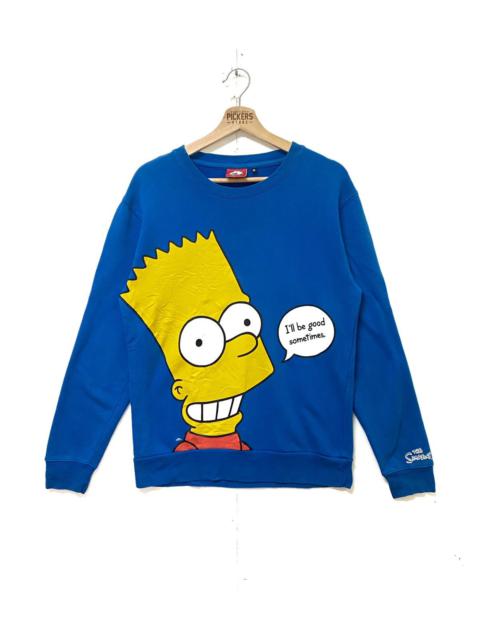 Other Designers The Simpsons Sweatshirt Pullover Spellout BigLogo Medium