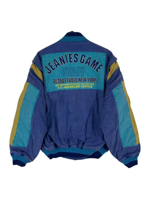 Other Designers VINTAGE 350 STUDIO STAFF JEANIES GAMES STAFF BOMBER JACKET