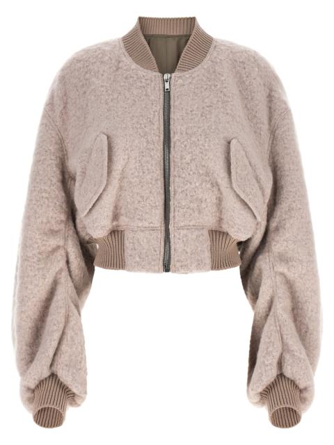 Rick Owens Rick Owens Women 'Secchia Cropped Flight' Bomber Jacket