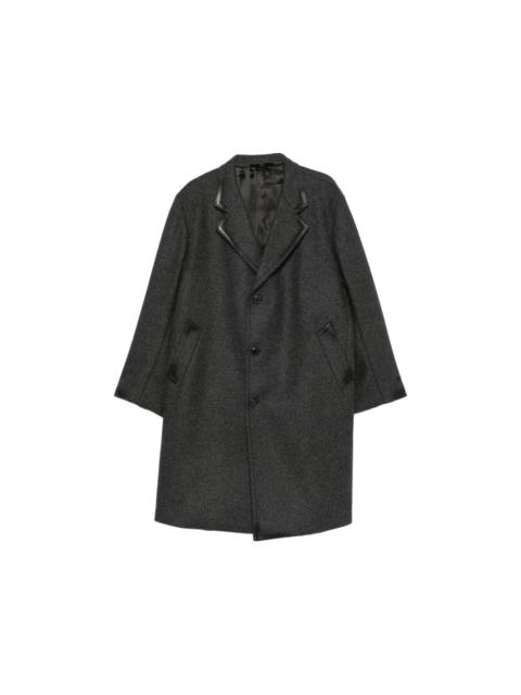 Prada Prada Grey Coats - Single Breasted Coats Men