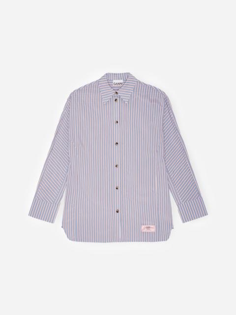 GANNI Yarn Dyed Stripe Shirt