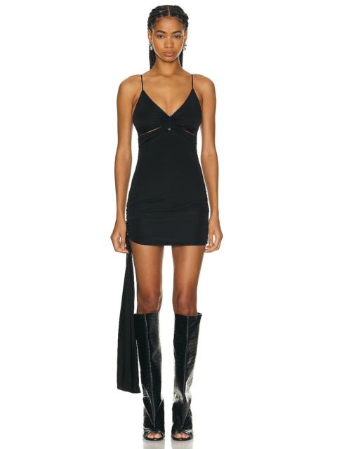 Dion Lee fishnet wire organic cotton-blend top | REVERSIBLE