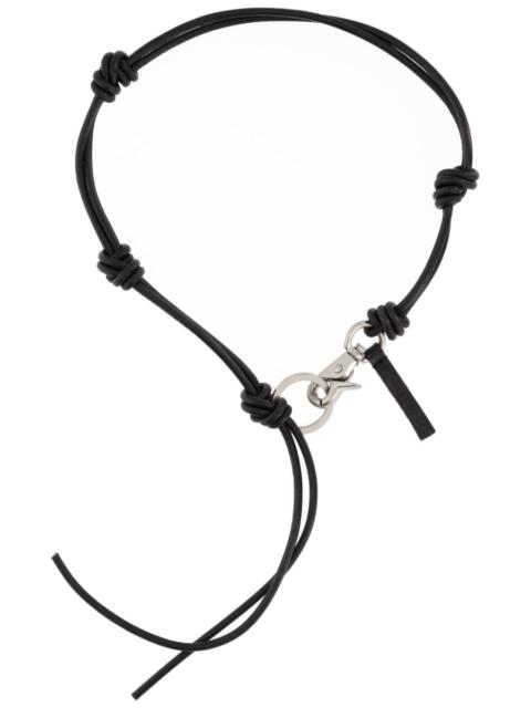 Our Legacy LEATHER KEYCHAIN WITH KNOTS