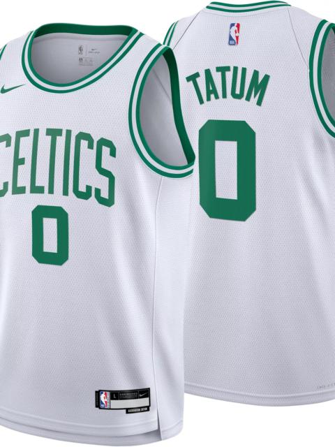 Nike Nike Youth Boston Celtics Jayson Tatum #0 White Swingman Jersey