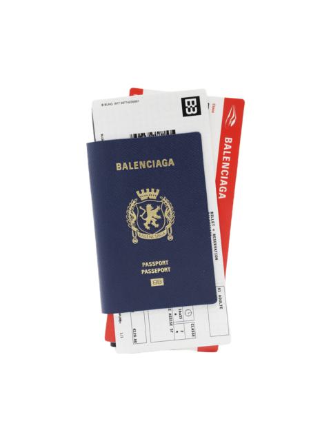BALENCIAGA Multicolor Leather Card Holder