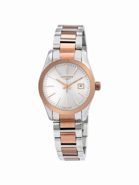 Longines Longines Conquest Classic Quartz Silver Dial Ladies Watch L2.286.3.72.7