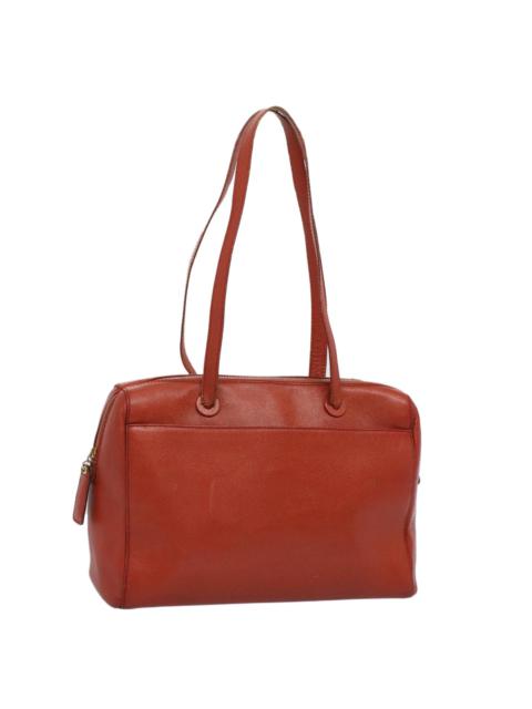 CHANEL CHANEL Shoulder Bag Leather Orange