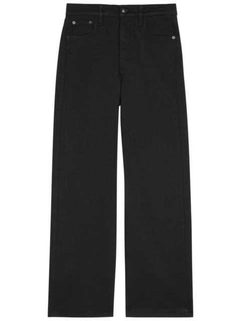 rag & bone Rag & Bone Flexi Sofie Wide-leg Jeans