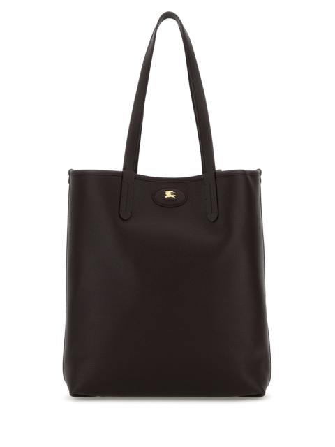 Burberry Dark brown leather Bloomsbury shopping bag
