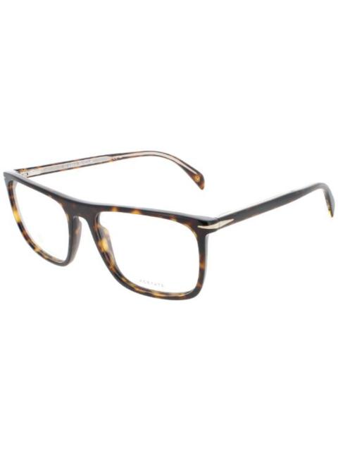 Other Designers David Beckham - David Beckham Demo Square Men's Eyeglasses DB 1108 0086 55