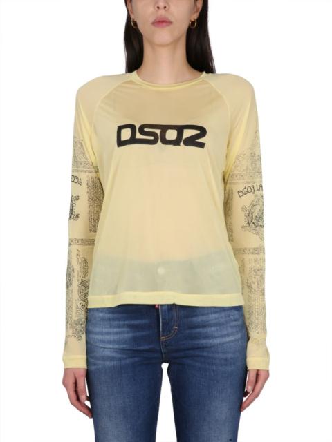 DSQUARED2 Dsquared Women Logo Print T-Shirt