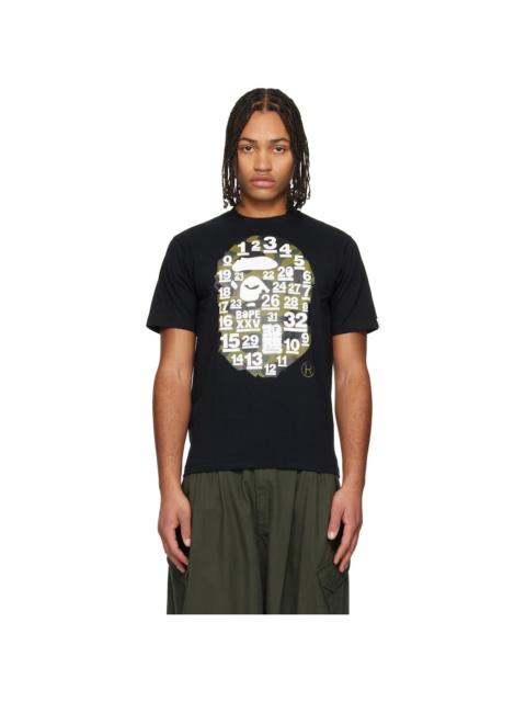 A BATHING APE® Black 32nd Anniversary 1st Camo Big Ape Head T-shirt