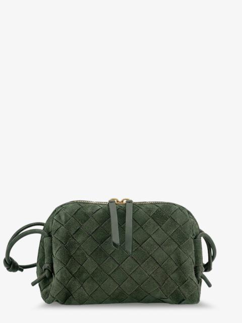 Bottega Veneta Bottega Veneta Women Concert Pochette Suede Crossbody Bag