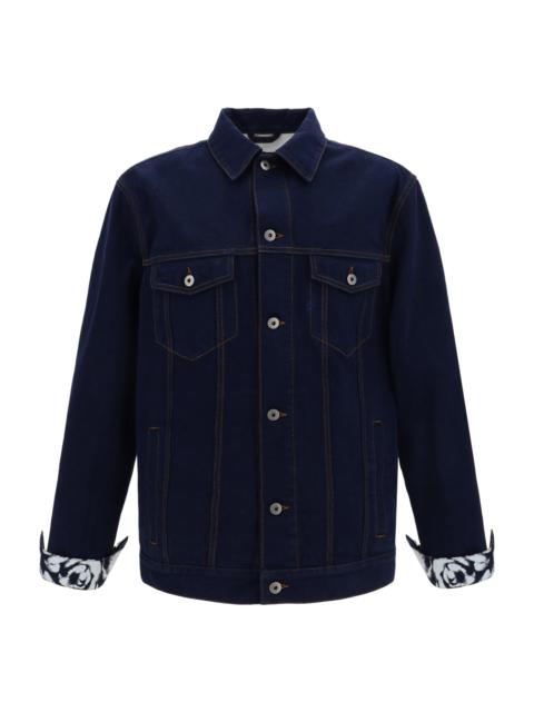 Burberry Indigo Blue Cotton Jacket