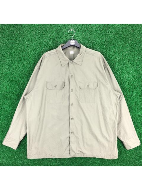 Other Designers Uniqlo - Uniqlo OG Shirt Military Style Ripstop Poplin