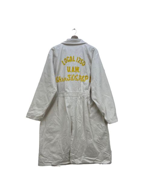 Other Designers Vintage Local 1250 Long Coat Duck Canvas Jacket Army Jacket