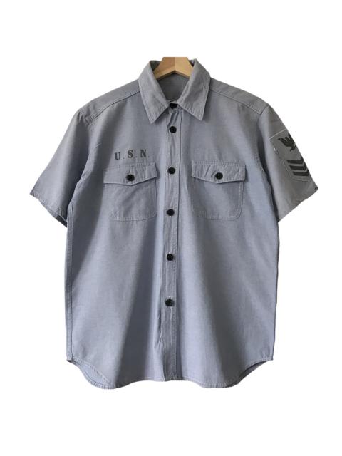 Other Designers Military - United States Navy USN Vintage Officer Shirt