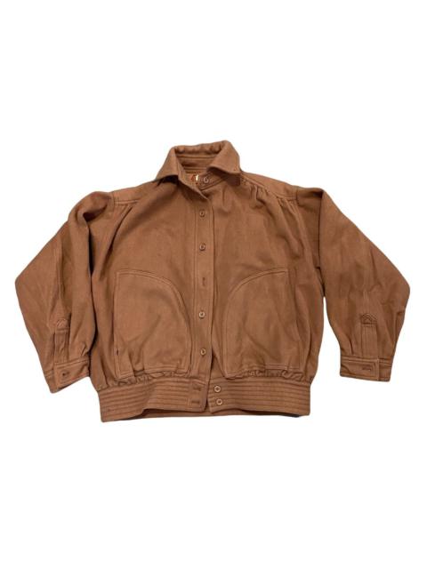 Saint Laurent paris RARE Vintage wool and silk jacket