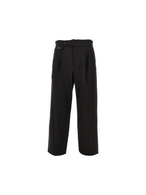 EMPORIO ARMANI TAILORED WOOL PANTS WITH DARTS